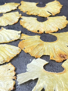 Dried Organic Pineapple Half Slices, 100% Natural, No Sugar Added