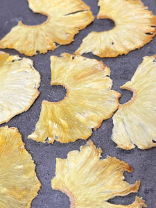 Dried Organic Pineapple Half Slices, 100% Natural, No Sugar Added