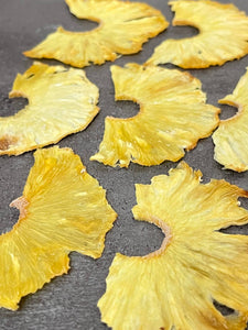 Dried Organic Pineapple Half Slices, 100% Natural, No Sugar Added