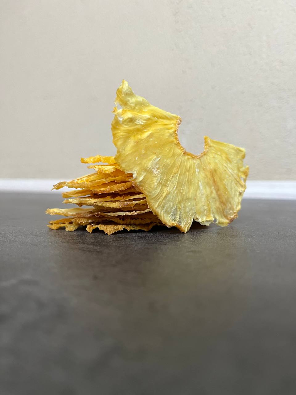 Dried Organic Pineapple Half Slices, 100% Natural, No Sugar Added