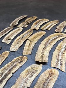 Dried Organic Banana Long Slices, 100% Natural, No Sugar Added