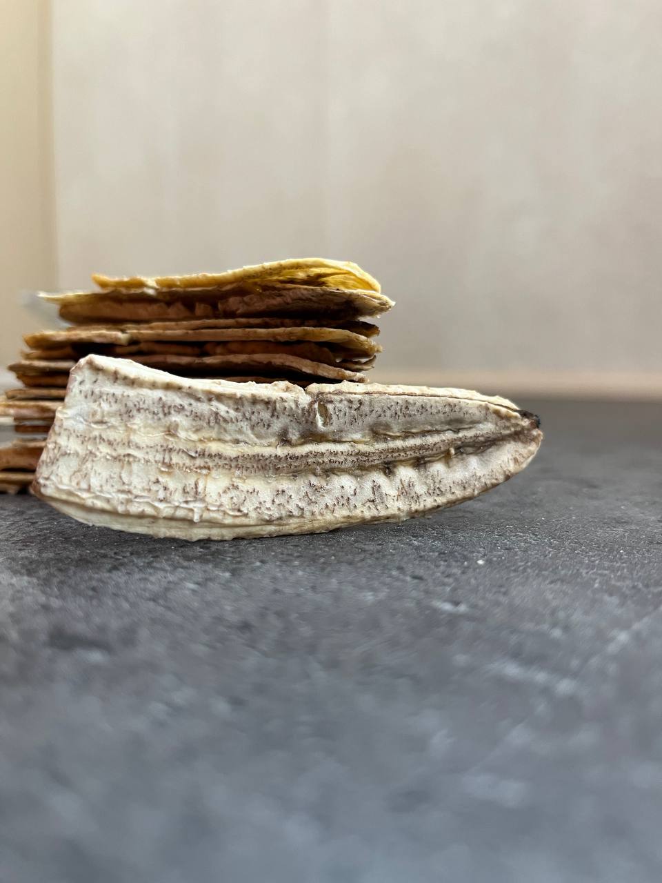 Dried Organic Banana Long Slices, 100% Natural, No Sugar Added