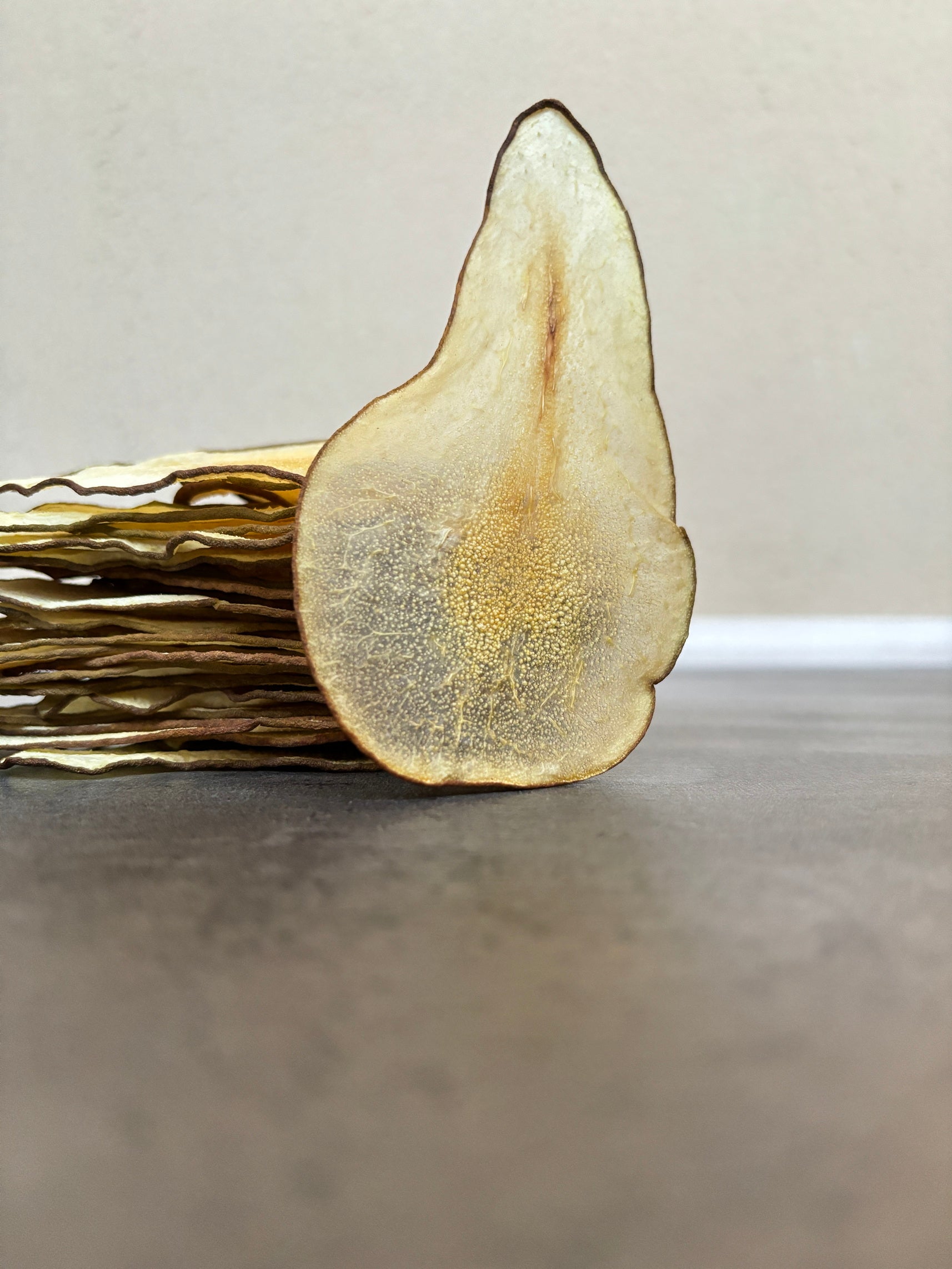 Dried Conference Pear Slices, Organic, Edible, 100% Natural, No Sugar Added