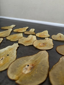 Dried Conference Pear Slices, Organic, Edible, 100% Natural, No Sugar Added