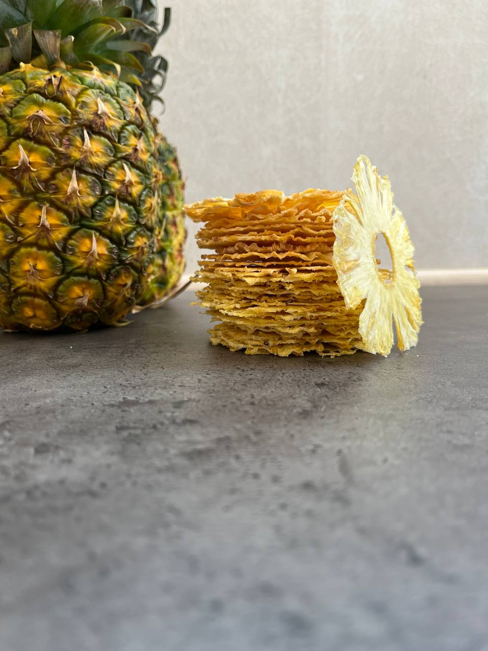 Dried Organic Pineapple Slices, 100% Natural, No Sugar Added