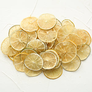 Dried Organic Lime Slices, 100% Natural, No Sugar Added