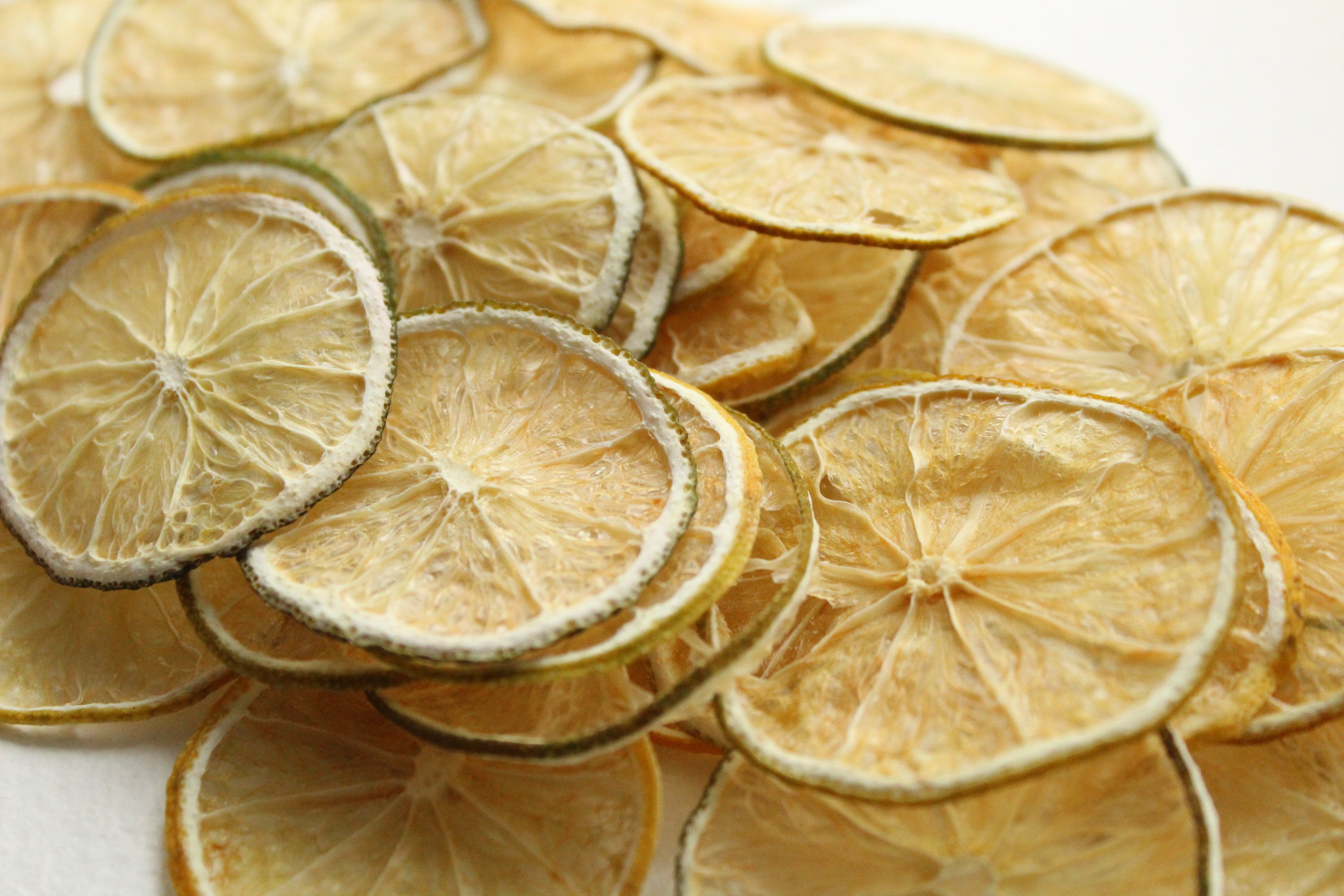 Dried Organic Lime Slices, 100% Natural, No Sugar Added