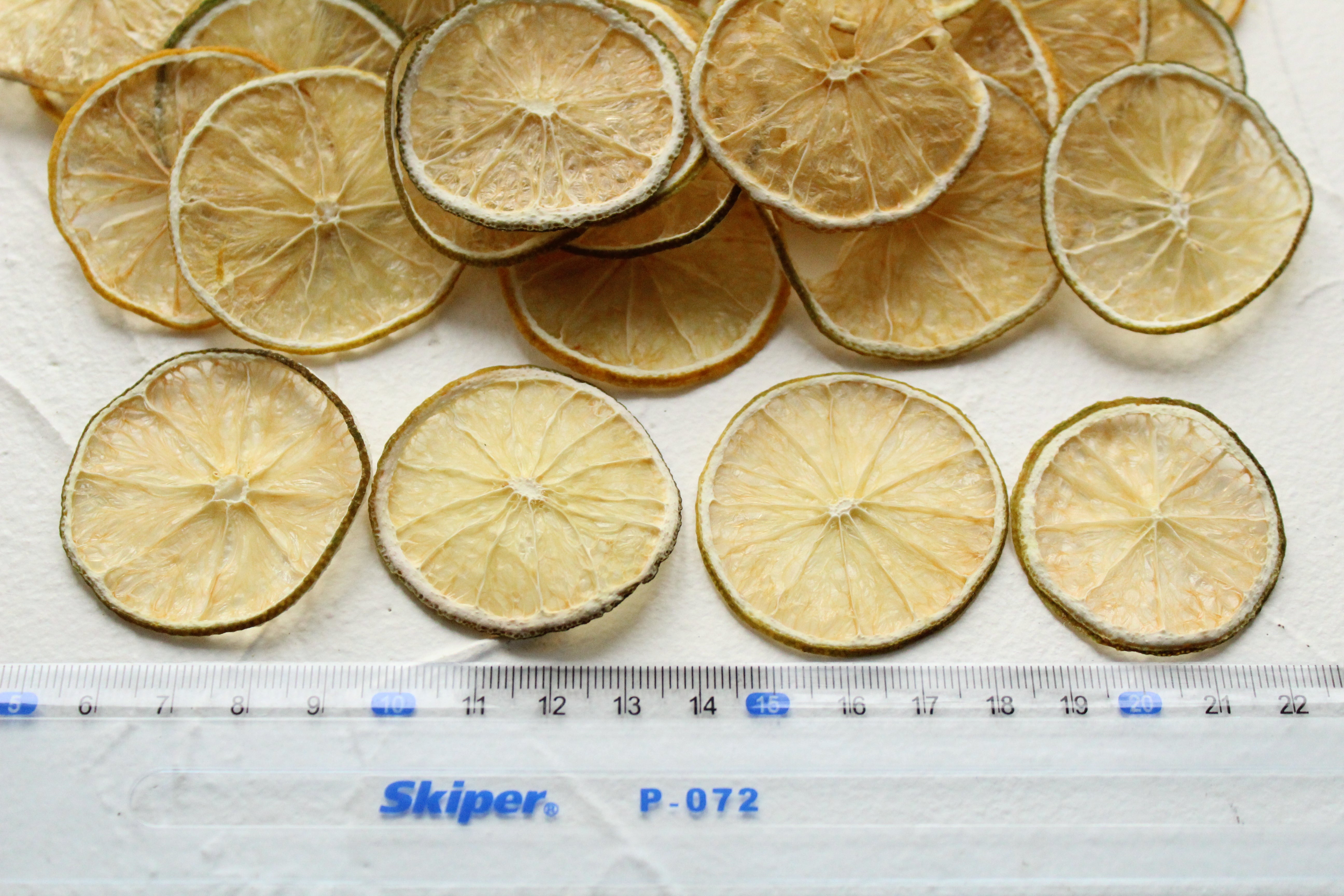 Dried Organic Lime Slices, 100% Natural, No Sugar Added