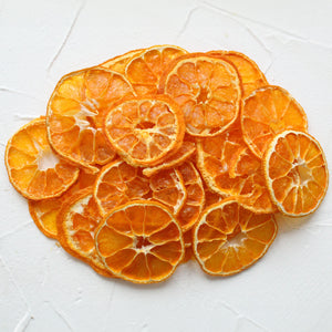 Dried Organic Tangerine Slices, 100% Natural, No Sugar Added