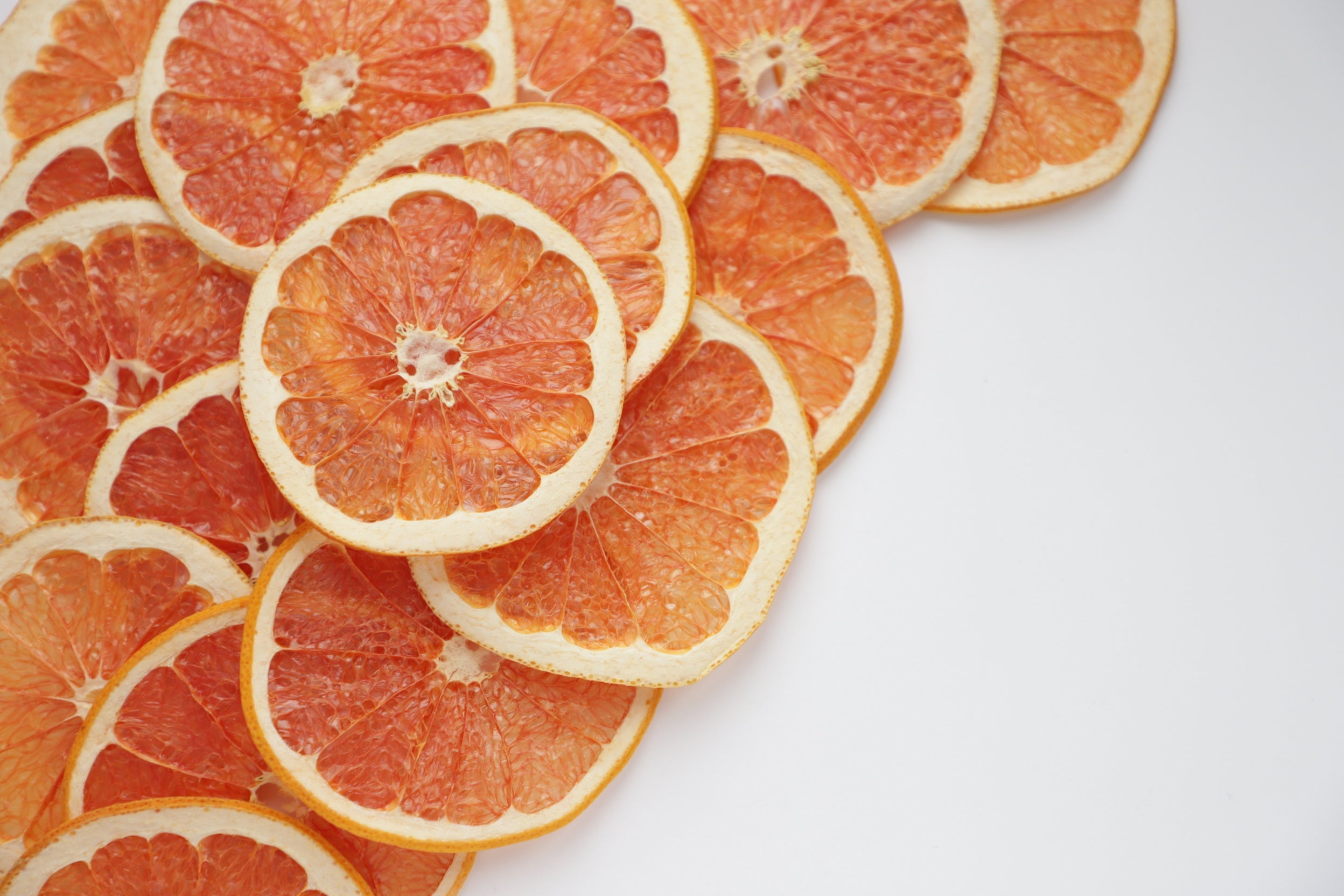 Dried Organic Grapefruit Slices, 100% Natural, No Sugar Added