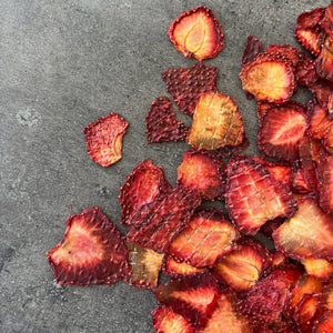 Dried Organic Strawberry Slices, 100% Natural, No Sugar Added