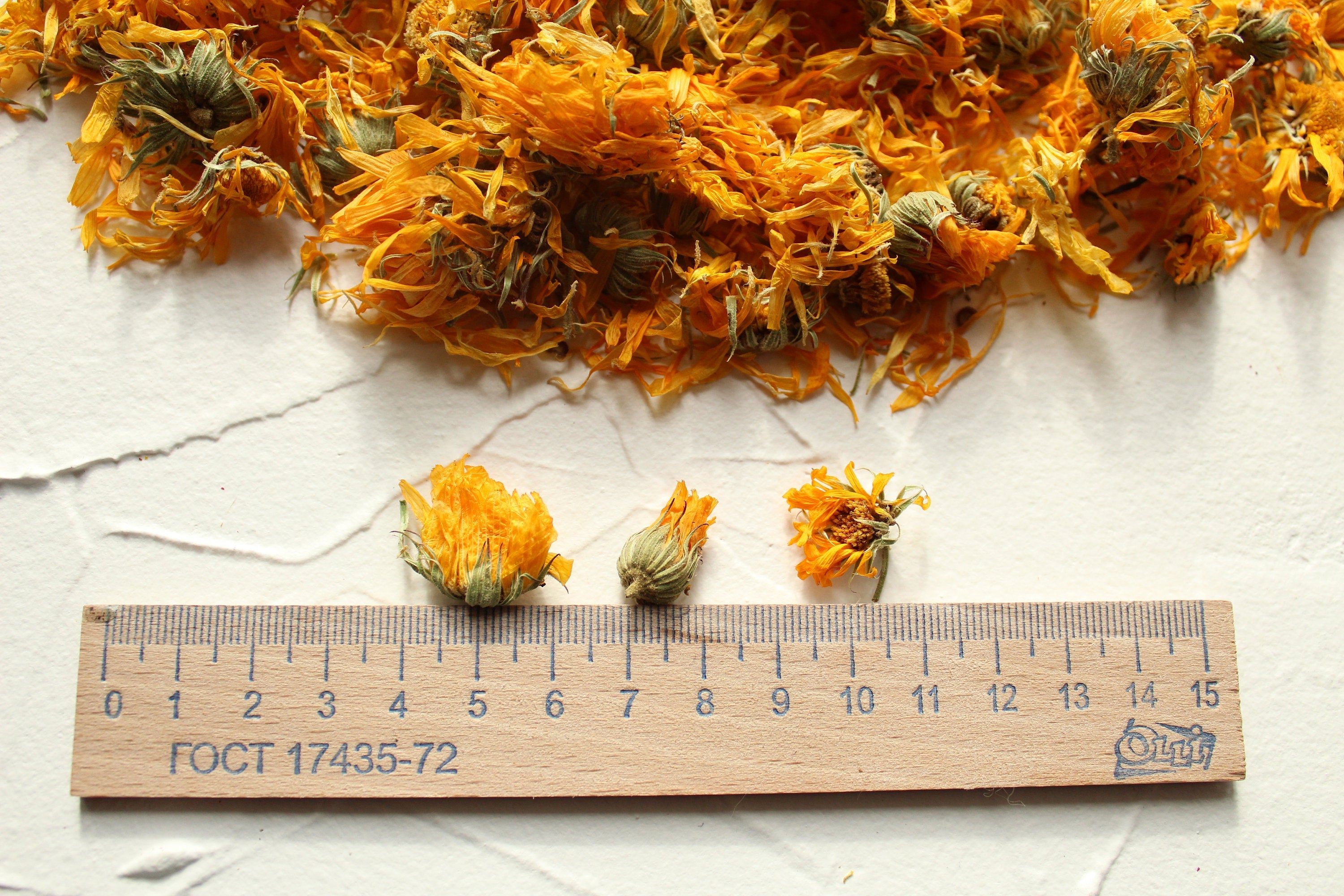 Calendula Dried Edible Flowers (Marigold)