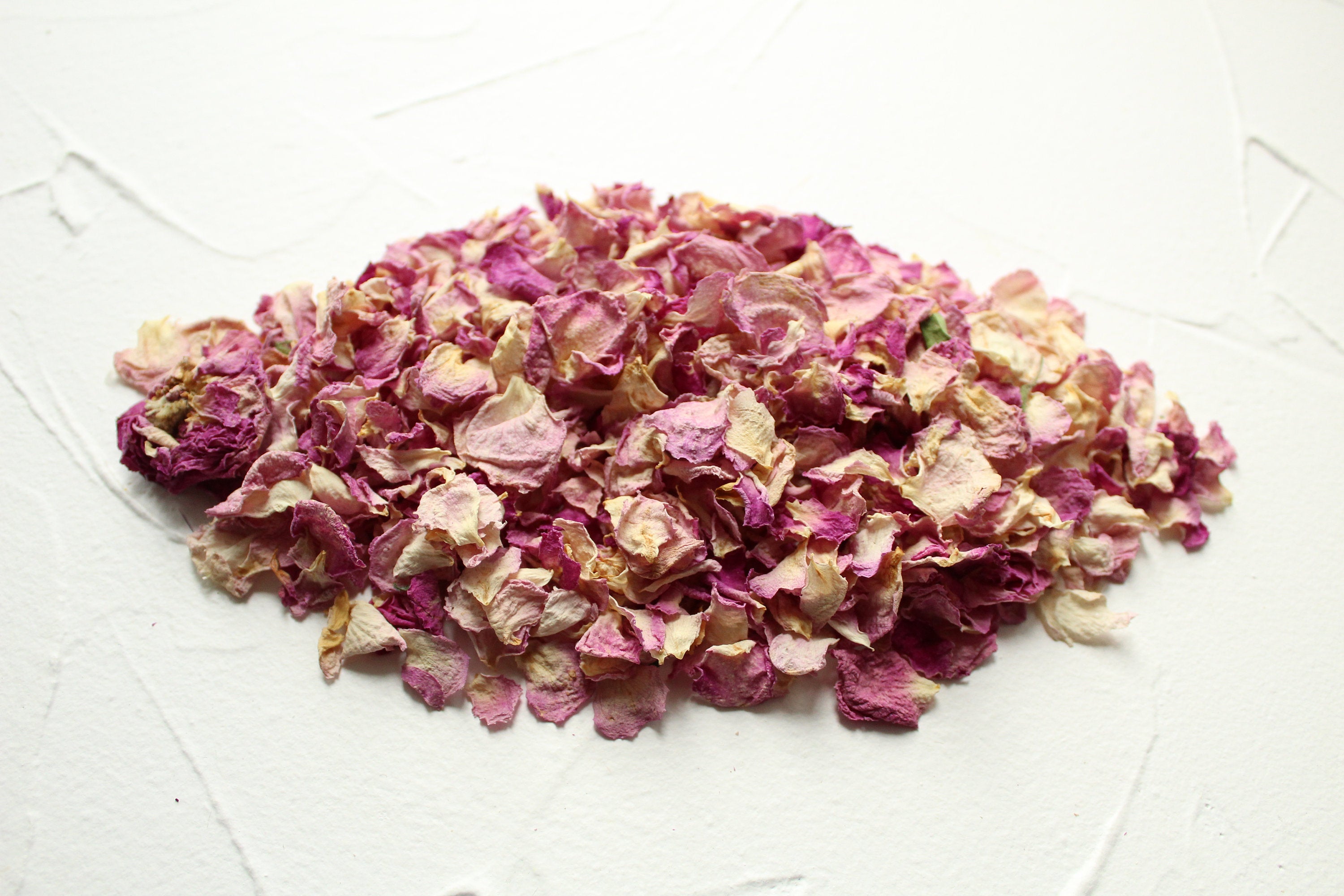 Edible Vintage Pink Rose Natural Flower Petals – Dried – Food