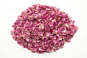 Pink Tea Rose petals, High Quality, Natural, Organic, Biodegraddable, Wedding, Craft, Edible, Confetti, Wedding toss, Wedding confetti, OZ