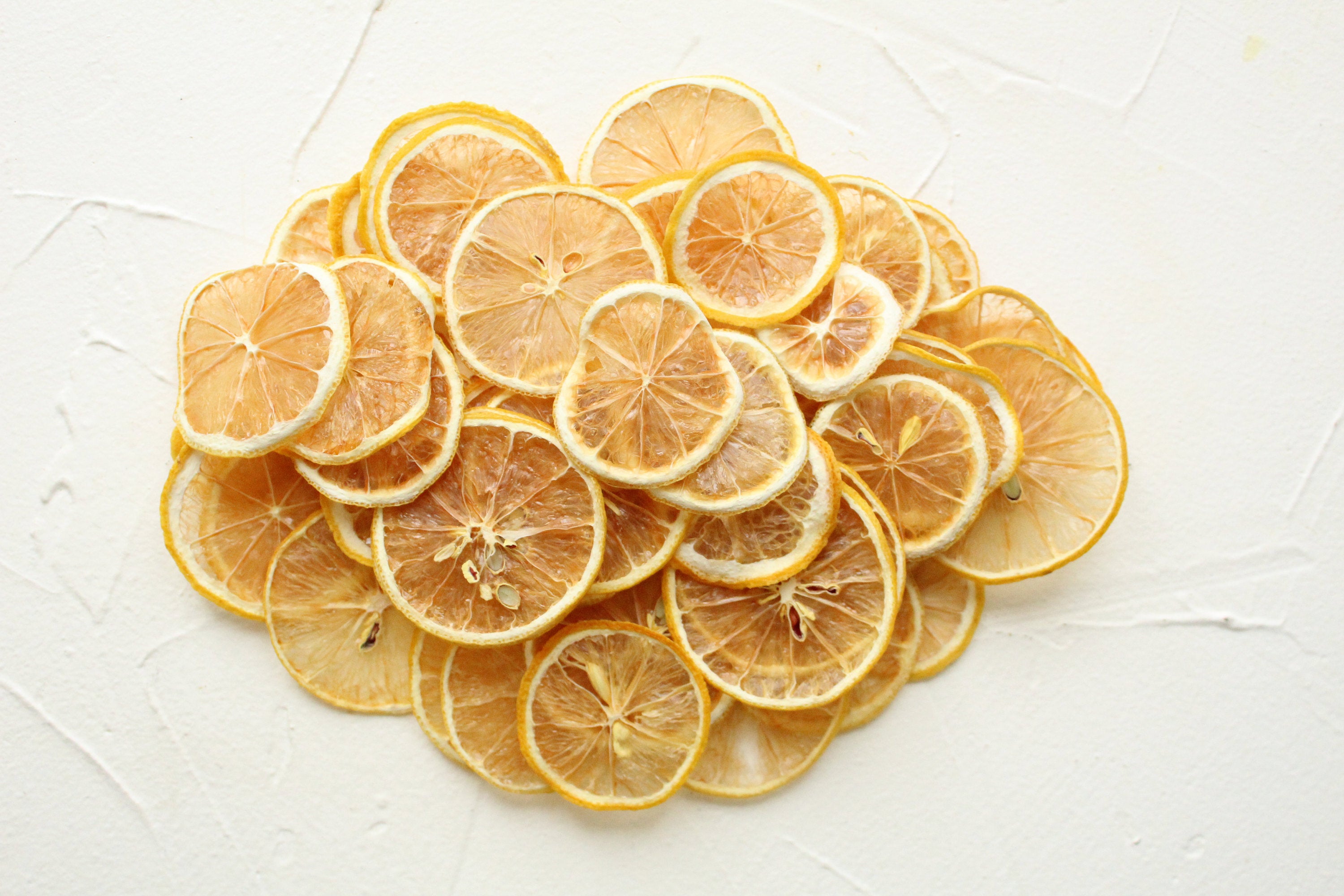 10 pcs of Dried Organic Homemade Lemon Slices, Air Dried, No Preservatives, Colors and Artificial Additives