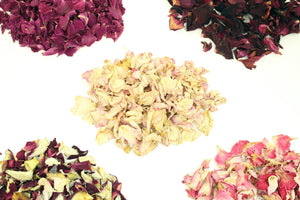 Pink Tea Rose petals, High Quality, Natural, Organic