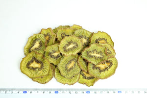 10 pcs of Dried Organic Home-made Kiwi Slices, Air Dried, No Preservatives, No Colors and Artificial Additives, Dried Fruits for Craft